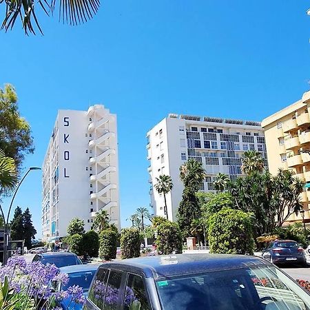 Skol 521. Fantastic Studio On The Beachfront For Holiday Rental. Marbella Eksteriør bilde