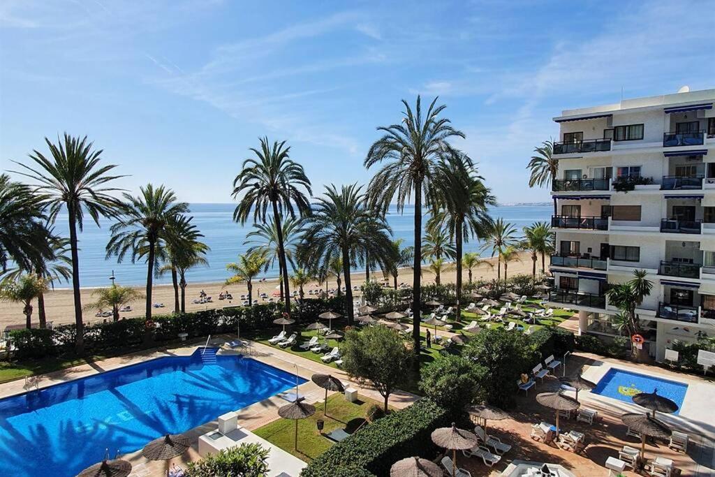 Skol 521. Fantastic Studio On The Beachfront For Holiday Rental. Marbella Eksteriør bilde